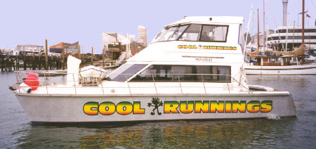 Cool Runnings - fast powercat for fishing and party cruises